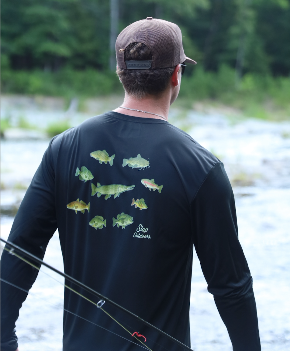 Slap Outdoors Performance Fishing Tee – Long Sleeve