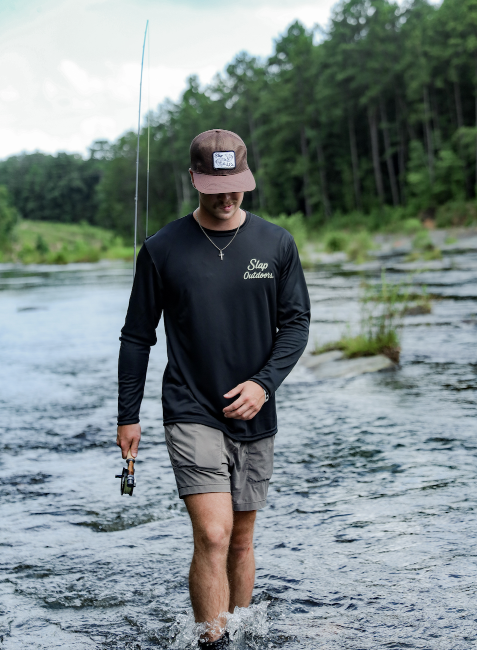 Slap Outdoors Performance Fishing Tee – Long Sleeve